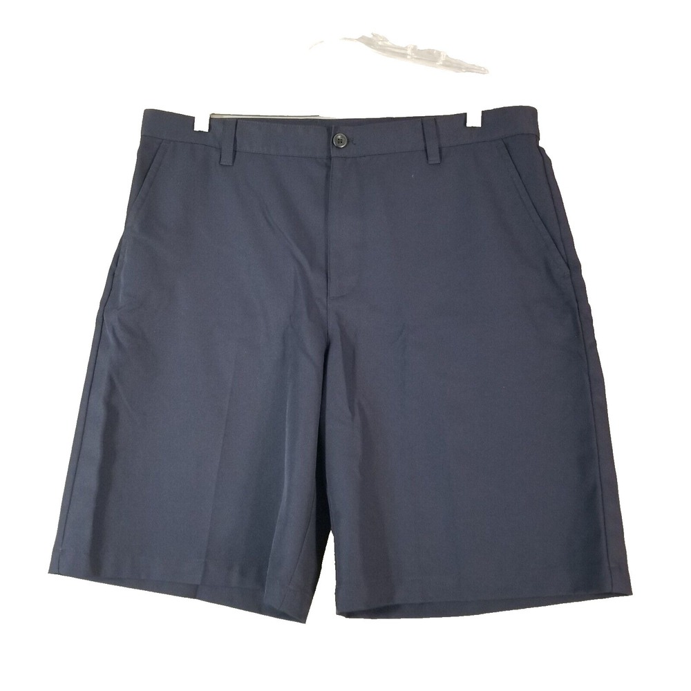 Izod golf shorts men's 36x10 blue dri-fit Outdoor Sports preppy tropical summer
